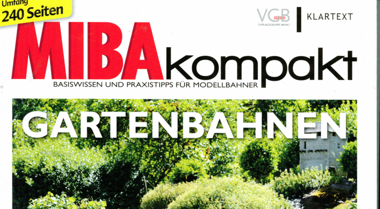 Tipp: „Basiswissen und Praxistipps für Modellbahner“ von MIBA