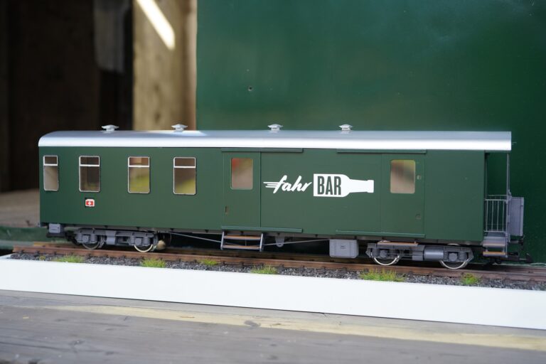 Ed’s Gartenbahn und fahrBar stellen Ihren Wagen vor