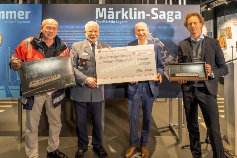 Märklin unterstützt Flutopfer